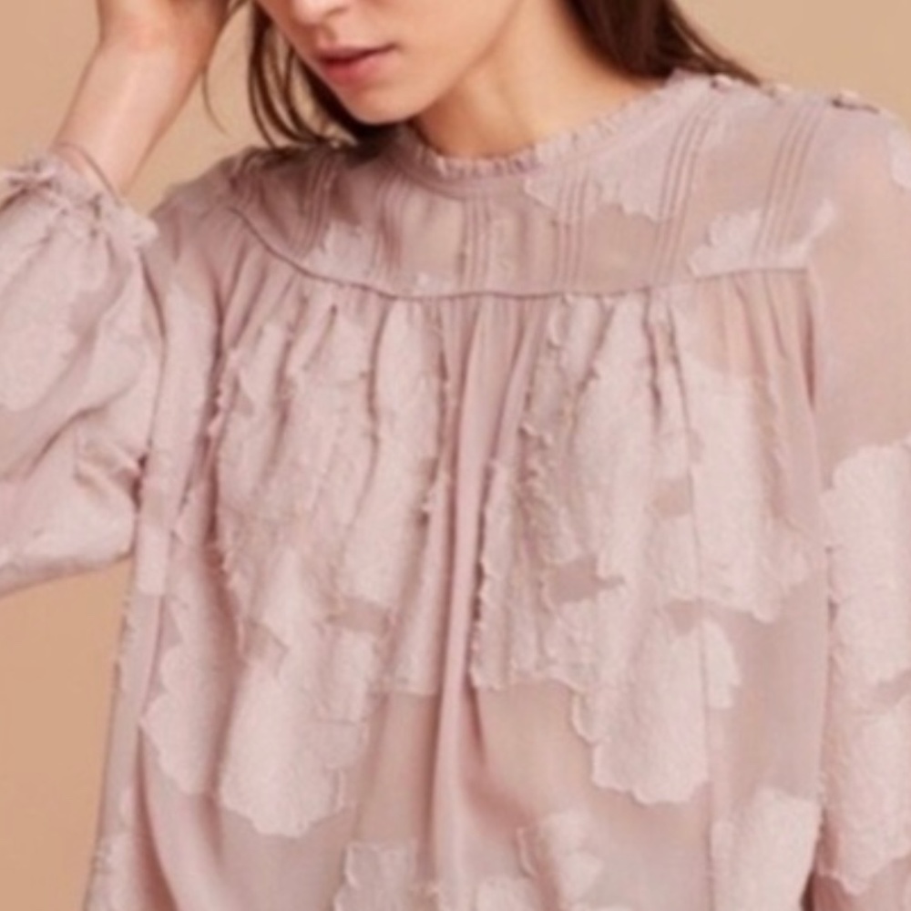 Aritzia Wilfred Lourdes Floral Blouse
